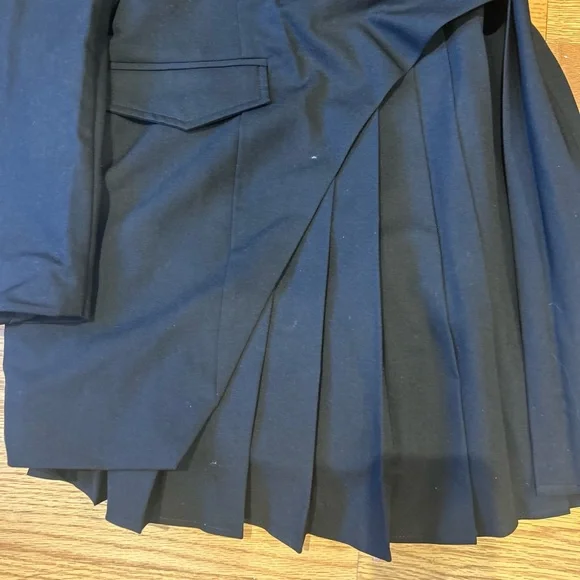 Fashion Nova Classic Black Blazer Jacket Dress 👗 - Picture 3 of 9